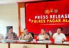 SatReskrim Polres Pagar Alam Amankan Pelaku Pencuri, Pembobolan Alfamart di Tumbak Ulas.