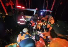 Korban Tenggelam di Curup Besemah, Desa Mingkik, Kecamatan Dempo Selatan, Berhasil di Evakuasi.