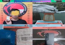 Pengedar Narkotika Jenis Ganja di Bekuk Satres Narkoba Polres Pagar Alam.