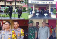 Polres Ogan Ilir Gelar Upacara Hari Bela Negara ke-77 Bertema “Teguhkan Bela Negara Untuk Indonesia Maju