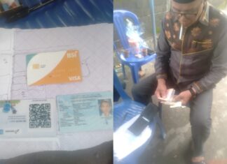 Dompet Berisi KTP, ATM, dan Barkot BBM Ditemukan di Masjid Palem Raya, Diduga Milik Pengunjung Wisata Danau Biru