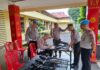 Pemeriksaan Senpi Oleh Propam Polda Sumsel di Polres Pagar Alam, Pastikan Kelayakan Sesuai SOP.