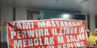 Warga Lingkungan IX Geruduk Kantor Walikota