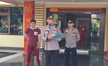 Polres Pagar Alam Gelar Apel Kesiapan Pengamanan Hari Raya Idul Adha.