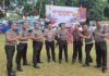 Sebanyak 41 Personel Polres Pagar Alam Menerima Kenaikan Pangkat Naik Pangkat,
