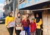 Melalui Program “Sambang Polwan Besemah” Polres Pagar Alam Berikan Bantuan Sembako Kepada Warga Kurang Mampu.