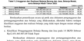 BPK Telanjangi Carut-Marut Penganggaran Muara Enim: Belanja Rp52 Miliar Salah Pos, Hibah Kejaksaan Disorot