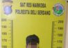 Miliki Sabu, Pria Di Tanjung Morawa Diamankan Sat Resnarkoba