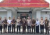 Polres Pagar Alam Perkuat Sinergi Bersama Kejari, Perkenalkan Pejabat Utama Polres Yang Baru.