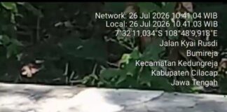 Hampir Sepanjang Bangunan Retak, Proyek Lining Saluran BBWS Citanduy di Desa Bumireja Jadi Sorotan