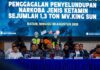OPERASI GABUNGAN GAGALKAN PENYELUNDUPAN 1,3 TON KETAMINE DI PERAIRAN NATUNA