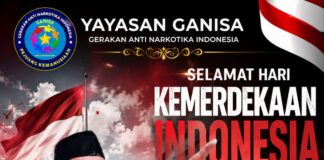 SEMARAK HUT KE-81 RI: GANISA Mengajak Seluruh Anak Bangsa Menjaga Kemerdekaan Dengan Persatuan Dan Karya