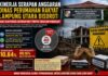 Kinerja Serapan Anggaran Dinas Perumahan Rakyat Lampung Utara Disorot: Baru 10,84 Persen, Ratusan Paket Proyek Terancam Mangkrak?