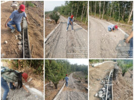 PEMBANGUNAN JALAN PERKEBUNAN DS PAGAR JATI MENUJU TANJUNG BERINGIN APBD TA 2026 DIDUGA MATERIAL TIDAK SESUAI SPEK