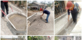 LANJUTAN REHAB DRAINASE DS MUARA SIBAN APBD TA 2026 DIDUGA PEMBESIAN TIDAK SESUAI SPEK MENGGUNAKAN SEMEN MURAH