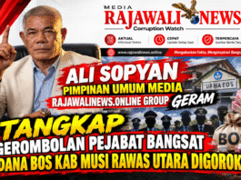 TANGKAP GEROMBOLAN PEJABAT BANGSAT DANA BOS KAB MUSI RAWAS UTARA DIGOROK