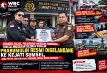 Skandal Pajak, Penjarahan PAD Pasar Tradisional, Hingga Anggaran Siluman Non-ASN Prabumulih Resmi Digelandang ke Kejati Sumsel, WRC PAN-RI Tantang Nyali Penegak Hukum Tanpa Kompromi