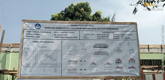 Proyek Revitalisasi SDN 2 Cianting Utara Disorot, P2SP Akui Penggunaan Besi 6 Milimeter