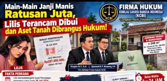Main-Main Janji Manis Ratusan Juta, Lilis Terancam Dibui dan Aset Tanah Dibrangus Hukum!