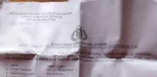 MELAPOR DI POLRES MUARA ENIM SUMSEL TANPA DUIT TIDAK JALAN INDIANSYAH WARGA TANJUNG ENIM KORBAN PENIPUAN KASUSNYA JALAN DI TEMPAT