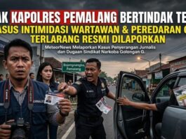 Desak Kapolres Pemalang Bertindak Tegas: Kasus Intimidasi Wartawan dan Peredaran Obat Terlarang Resmi Dilaporkan ke Polisi