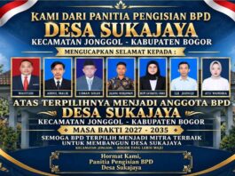 Fajar Baru Pengabdian: Komite Seleksi Desa Sukajaya Resmi Umumkan Tujuh Anggota BPD Terpilih Masa Bakti 2027-2035
