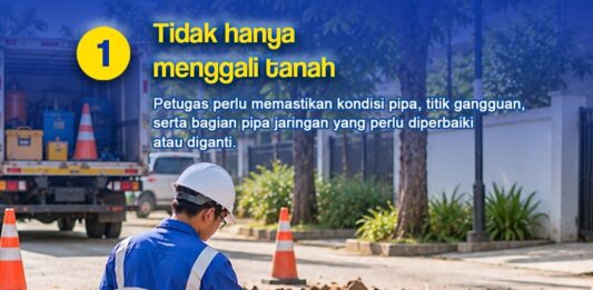 Demi Jalan Tak Mudah Ambles,Tirta Musi Ungkap Pentingnya Tahapan Pemulihan Pascagalian