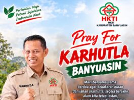 HKTI Banyuasin Ajak Masyarakat Bersatu Lawan Karhutla, Sugeng: Jaga Alam Demi Masa Depan Generasi