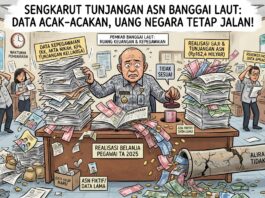 Data Acak-acakan, Pembayaran Gaji dan Tunjangan ASN Banggai Laut Tak Sesuai Aturan!