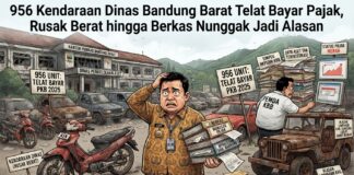 956 Kendaraan Dinas Bandung Barat Telat Bayar Pajak, Rusak Berat hingga Berkas Nunggak Jadi Alasan